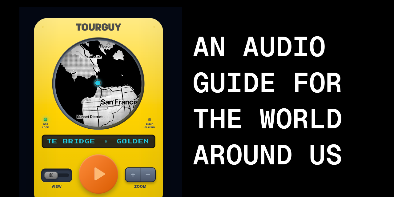 AI Audio Guide for the World